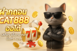 ฝากถอน cat888 ออโต้