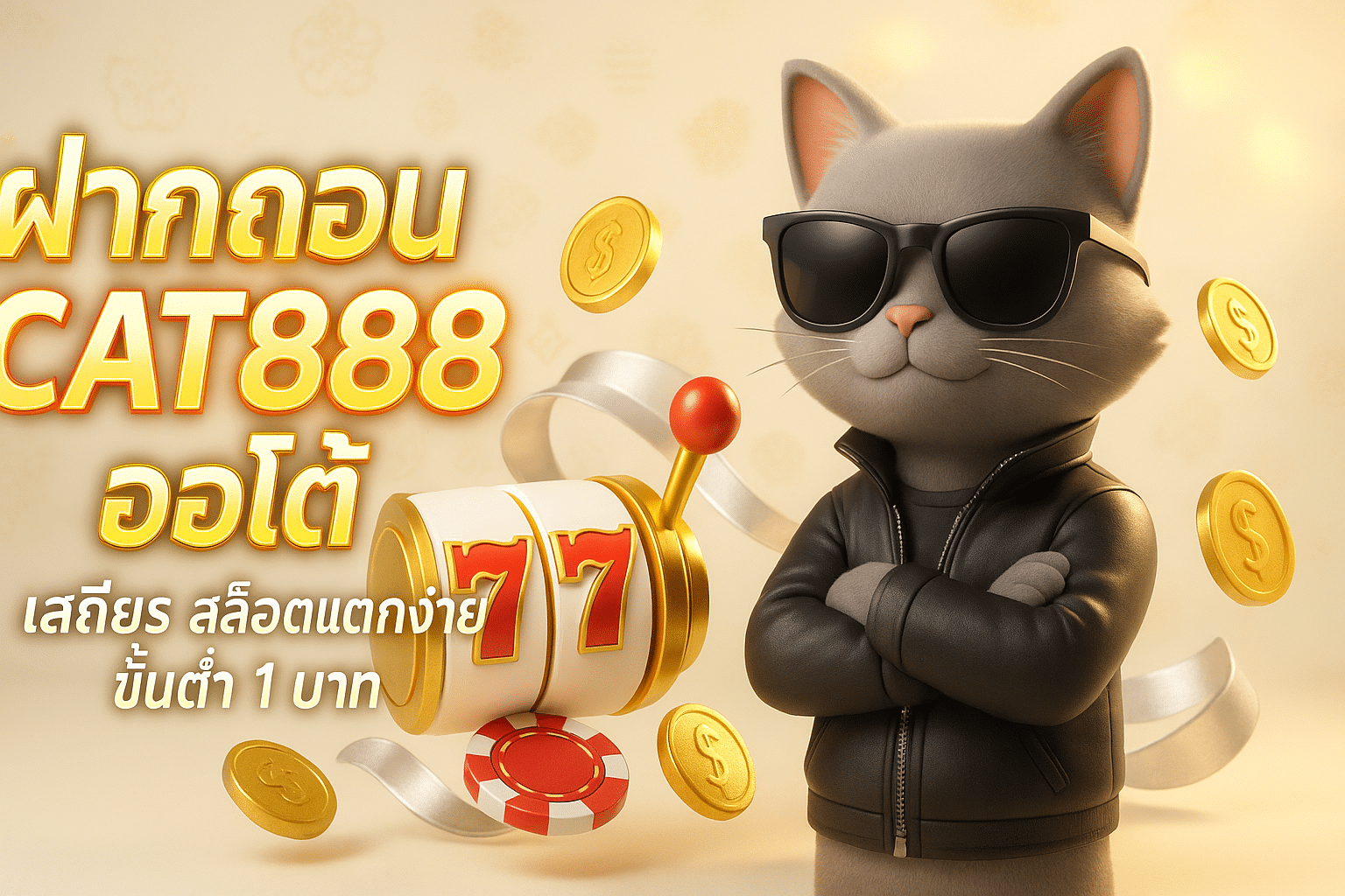 ฝากถอน cat888 ออโต้