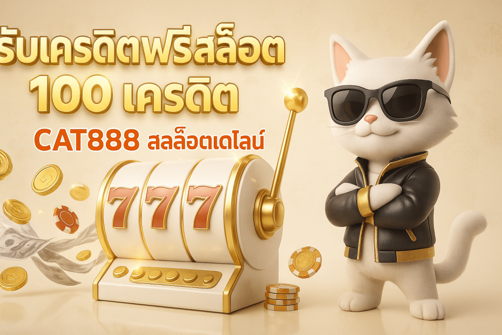 รับเครดิตฟรี สล็อต