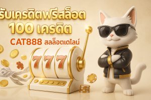 รับเครดิตฟรี สล็อต