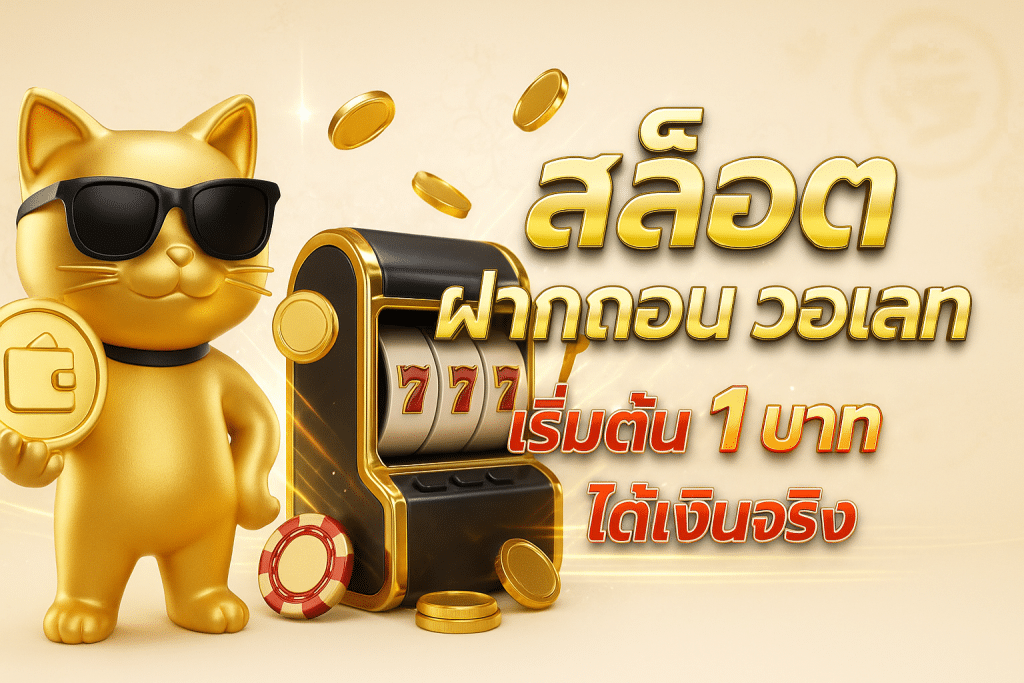 สล็อต ฝากถอน วอเลท